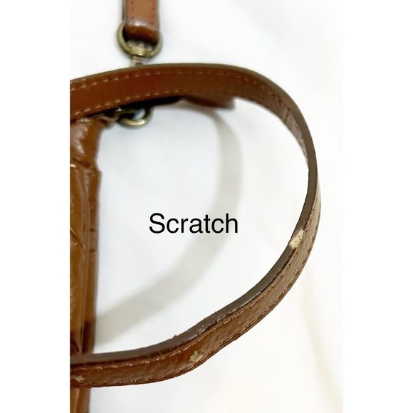 Lucky Brand Brown Leather Crossbody Bag - Picture 14 of 15